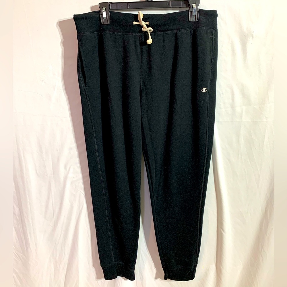 Champion women’s XL black joggers with draw string